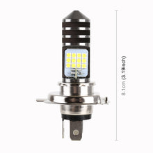 Load image into Gallery viewer, H4 DC12V / 7.4W Motorcycle LED Headlight with 24LEDs SMD-3030 Lamp Beads, H4 Style 1 (White Light), H4 Style 1 (Yellow + White)