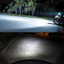 Load image into Gallery viewer, PX15D DC12V / 7.4W Motorcycle LED Headlight with 24LEDs SMD-3030 Lamp Beads, PX15D Style 1 (White Light), PX15D Style 1 (Yellow + White)