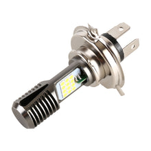 Load image into Gallery viewer, H4 DC12V / 7.4W Motorcycle LED Headlight with 24LEDs SMD-3030 Lamp Beads, H4 Style 2 (White Light), H4 Style 2 (Yellow + White)
