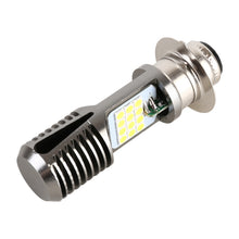 Load image into Gallery viewer, PX15D DC12V / 7.4W Motorcycle LED Headlight with 24LEDs SMD-3030 Lamp Beads, PX15D Style 2 (White Light), PX15D Style 2 (Yellow + White)