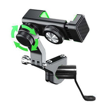 Load image into Gallery viewer, Motorcycle Spherical Compass Phone Holder, Rearview Mirror without Light, Rearview Mirror without Light (Black), Rearview Mirror without Light (Green)