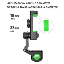 Load image into Gallery viewer, Motorcycle Spherical Compass Phone Holder, Rearview Mirror without Light, Rearview Mirror without Light (Black), Rearview Mirror without Light (Green)