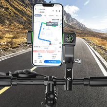 Load image into Gallery viewer, Motorcycle Spherical Compass Phone Holder, Rearview Mirror without Light, Rearview Mirror without Light (Black), Rearview Mirror without Light (Green)