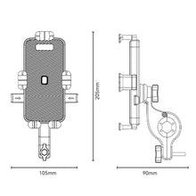 Load image into Gallery viewer, Yesido C336 Bicycle &amp; Motorcycle Rotatable Phone Holder