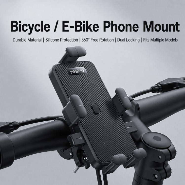 Yesido C336 Bicycle & Motorcycle Rotatable Phone Holder