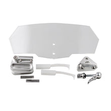Load image into Gallery viewer, MB-WE024 Universal Motorcycle Modified Acrylic Heightened Windshield, MB-WE024(Black), MB-WE024(Grey), MB-WE024(White)