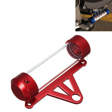 Load image into Gallery viewer, MP1001 Motorcycle Paper Car License Plate Placement Tube Waterproof Motorcycle Tax Tube Cylindrical Disc Paper Holder Air Vehicle License Plate Frame for Motorcycles, MP1001(Black), MP1001(Blue), MP1001(Red), MP1001(White)