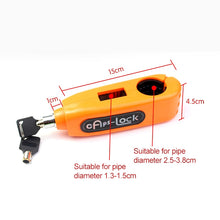 Load image into Gallery viewer, Motorcycle Electric Car Aluminum AlloyThrottle Anti-theft Brake Lock