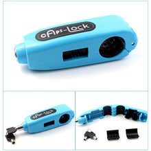 Load image into Gallery viewer, Motorcycle Electric Car Aluminum AlloyThrottle Anti-theft Brake Lock