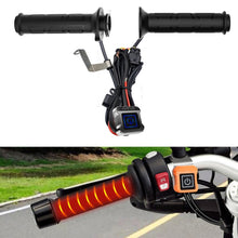 Load image into Gallery viewer, WUPP ZH-983C1 Motorcycle Modified Intelligent Electric Heating Hand Cover Heated Grip Handlebar with Three Gear Temperature Control, ZH-983C1