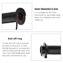 Load image into Gallery viewer, WUPP ZH-983C1 Motorcycle Modified Intelligent Electric Heating Hand Cover Heated Grip Handlebar with Three Gear Temperature Control, ZH-983C1
