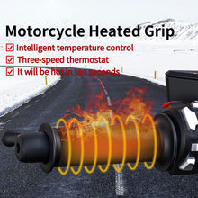Load image into Gallery viewer, CS-974A1 Motorcycle Scooter Smart Three Gear Temperature Control Electric Hand Grip Cover Heated Grip Handlebar, CS-974A1