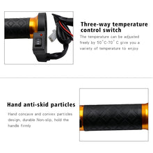 Load image into Gallery viewer, CS-764A1 12V Motorcycle Scooter Aluminum Alloy Electric Hand Grip Cover Heated Grip Handlebar