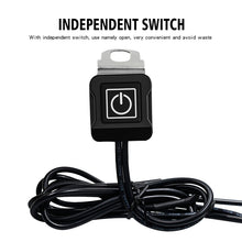 Load image into Gallery viewer, WUPP ZH-975A3 Motorcycle Aluminum Alloy Waterproof Mobile Phone Double QC3.0 Quick Charging Charger with Voltmeter, ZH-975B3, ZH-975A3