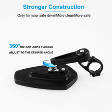 Load image into Gallery viewer, Universal 7 / 8 inch 22mm Modified Motorcycle Side Rearview Mirror, 7 / 8 inch 22mm (Blue), 7 / 8 inch 22mm (White)