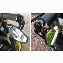 Load image into Gallery viewer, Universal 7 / 8 inch 22mm Modified Motorcycle Side Rearview Mirror, 7 / 8 inch 22mm (Blue), 7 / 8 inch 22mm (White)