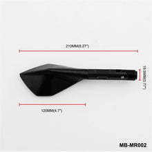 Load image into Gallery viewer, Modified Motorcycle Aluminium Alloy Rhombus Reflective Light Side Rearview Mirror