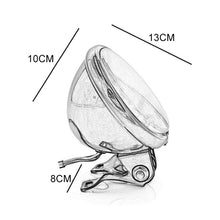 Load image into Gallery viewer, 4 inch Motorcycle Black Shell Glass Retro Lamp LED Headlight Modification Accessories, 4 inch Black Shell Glass Retro Lamp