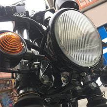 Load image into Gallery viewer, 4 inch Motorcycle Black Shell Glass Retro Lamp LED Headlight Modification Accessories, 4 inch Black Shell Glass Retro Lamp