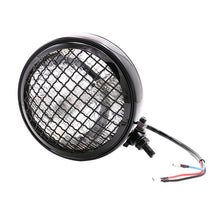 Load image into Gallery viewer, Motorcycle Black Shell Harley Headlight Retro Lamp LED Light Modification Accessories, Black Shell Headlight Retro Lamp