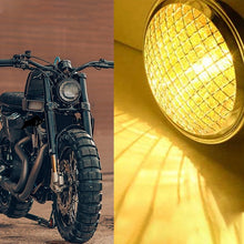 Load image into Gallery viewer, Motorcycle Black Shell Harley Headlight Retro Lamp LED Light Modification Accessories, Black Shell Headlight Retro Lamp