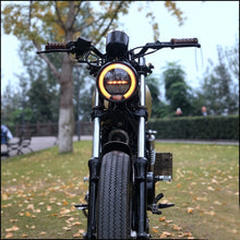 Load image into Gallery viewer, Motorcycle 5.75 inch Harley Headlight Retro Lamp LED Light Modification Accessories, Retro Lamp LED Light