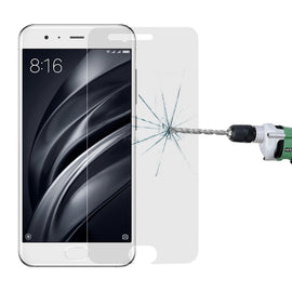 For Xiaomi Mi 6 0.26mm 9H Surface Hardness Explosion-proof Non-full Screen Tempered Glass Screen Film