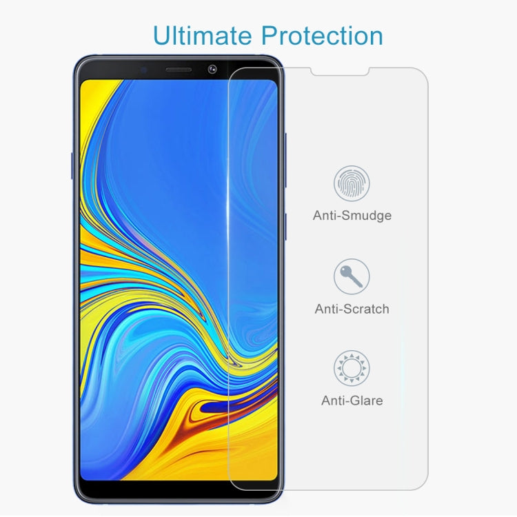 100 PCS 0.26mm 9H 2.5D Explosion-proof Tempered Glass Film for Galaxy A9 (2018) / A9s