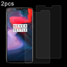 Load image into Gallery viewer, 2 PCS 0.26mm 9H 2.5D Tempered Glass Film for OnePlus 6
