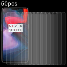 Load image into Gallery viewer, 50 PCS 0.26mm 9H 2.5D Tempered Glass Film for OnePlus 6