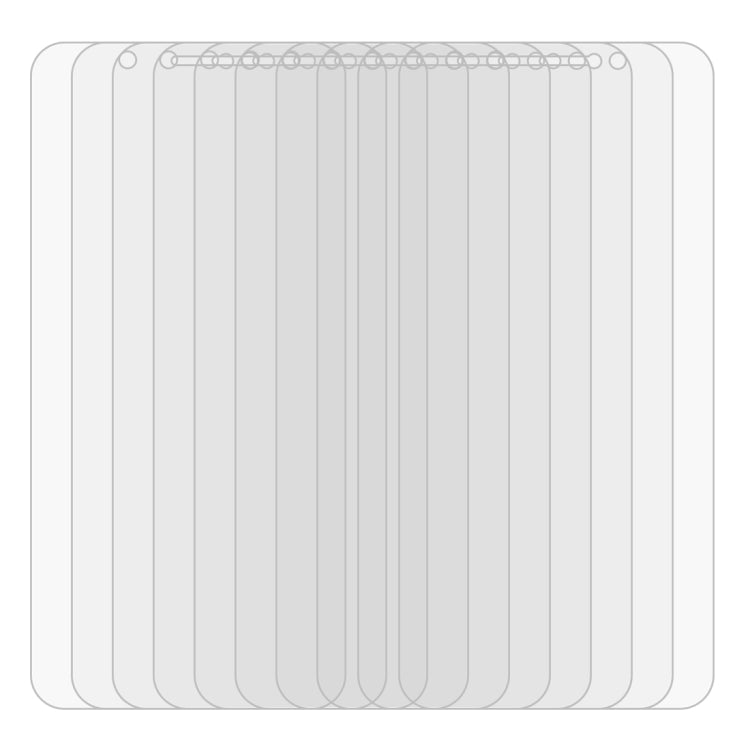 50 PCS 0.26mm 9H 2.5D Tempered Glass Film for Xiaomi Mi 8