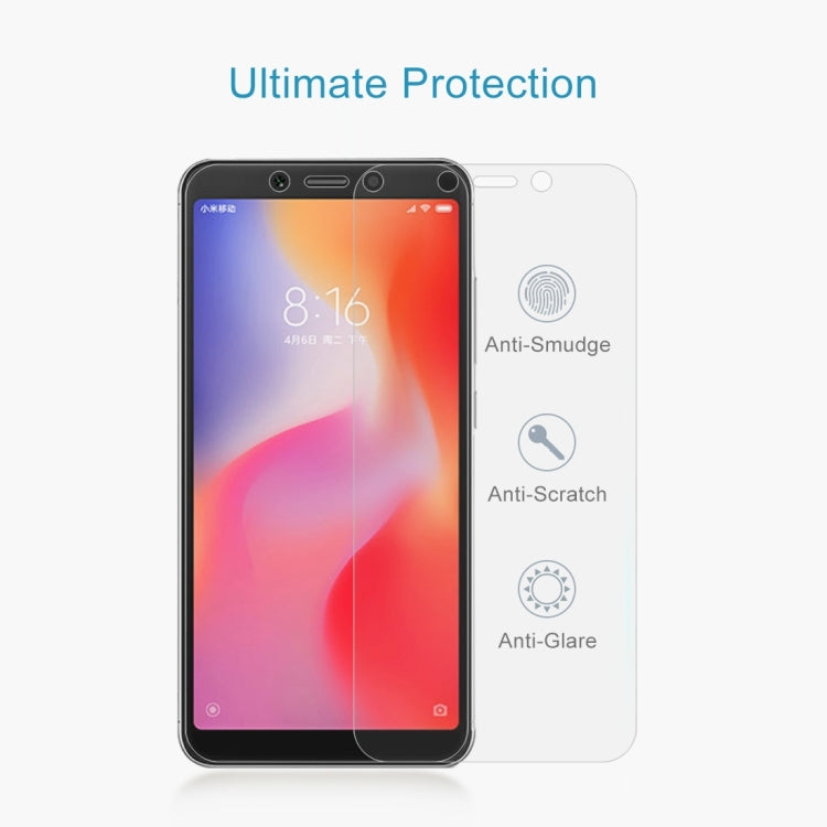 0.26mm 9H 2.5D Tempered Glass Film for Xiaomi Redmi 6