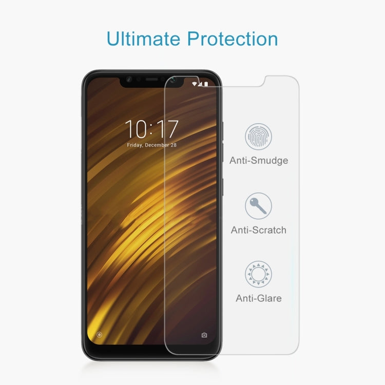 0.26mm 9H 2.5D Tempered Glass Film for Xiaomi POCO F1