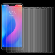 Load image into Gallery viewer, 100 PCS 0.26mm 9H Surface Hardness 2.5D Curved Edge Tempered Glass Film for Xiaomi Redmi Note 6