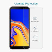 Load image into Gallery viewer, 10 PCS 0.26mm 9H Surface Hardness 2.5D Curved Edge Tempered Glass Film for Galaxy J4+ / J6+
