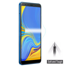 Load image into Gallery viewer, ENKAY Hat-Prince 0.1mm 3D Full Screen Protector Explosion-proof Hydrogel Film for Samsung Galaxy A7 (2018), TPU+TPE+PET Material