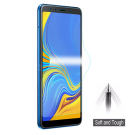 ENKAY Hat-Prince 0.1mm 3D Full Screen Protector Explosion-proof Hydrogel Film for Samsung Galaxy A7 (2018), TPU+TPE+PET Material