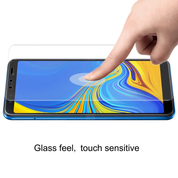 ENKAY Hat-Prince 0.1mm 3D Full Screen Protector Explosion-proof Hydrogel Film for Samsung Galaxy A7 (2018), TPU+TPE+PET Material