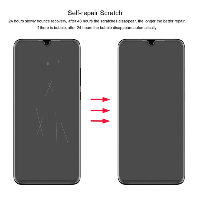 ENKAY Hat-Prince 0.1mm 3D Full Screen Protector Explosion-proof Hydrogel Film for Huawei P30
