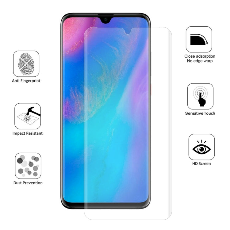 ENKAY Hat-Prince 0.1mm 3D Full Screen Protector Explosion-proof Hydrogel Film for Huawei P30 Pro