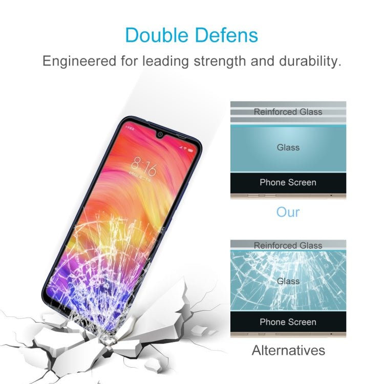 9H 9D Full Screen Tempered Glass Screen Protector for Xiaomi Redmi Note 7