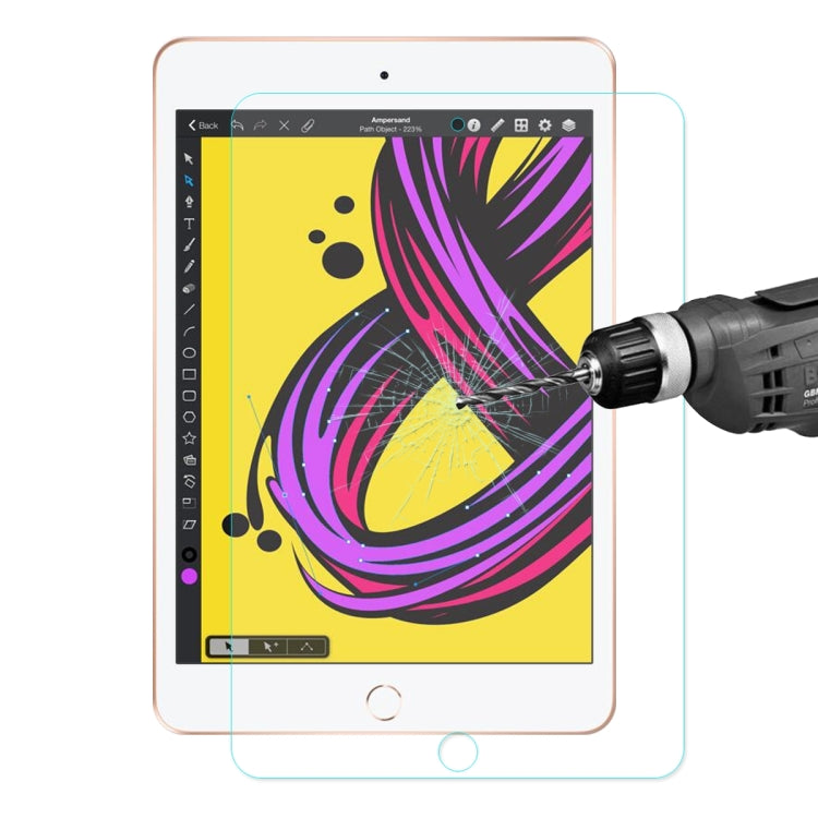 ENKAY Hat-Prince 0.33mm 9H 2.5D Arc Edge Tempered Glass Protective Film for iPad mini 2019, iPad mini 2019
