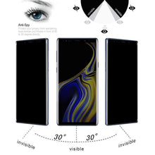 Load image into Gallery viewer, UV Full Cover Anti-spy Tempered Glass Film for Galaxy Note 9