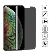 Load image into Gallery viewer, For iPhone XS Max 0.4mm 9H Surface Hardness 180 Degree Privacy Anti Glare Screen Protector