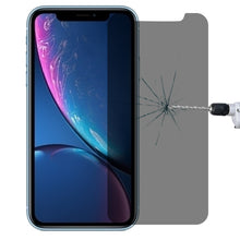 Load image into Gallery viewer, For iPhone XR 0.4mm 9H Surface Hardness 180 Degree Privacy Anti Glare Screen Protector