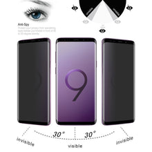 Load image into Gallery viewer, UV Full Cover Anti-spy Tempered Glass Film for Galaxy S9
