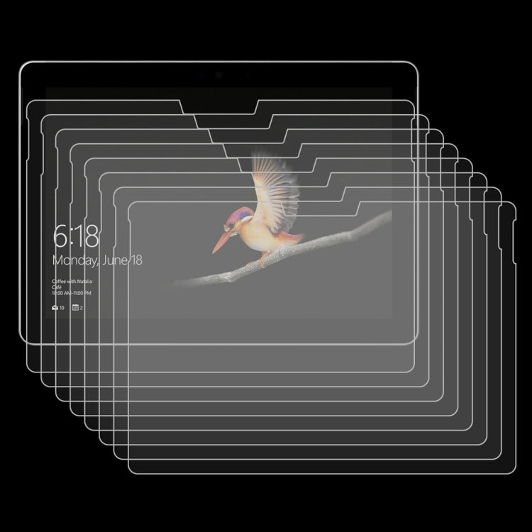 25 PCS For Microsoft Surface Go 2 9H 2.5D Explosion-proof Tempered Glass Film