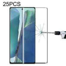 Load image into Gallery viewer, For Samsung Galaxy Note20 25 PCS 3D Curved Edge Full Screen Tempered Glass Film, For Samsung Galaxy Note20
