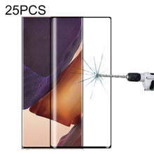 Load image into Gallery viewer, For Samsung Galaxy Note20 Ultra 25pcs 3D Curved Edge Full Screen Tempered Glass Film, For Samsung Galaxy Note20 Ultra