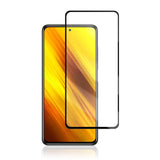 mocolo 0.33mm 9H 2.5D Full Glue Silk Print Tempered Glass Film for Xiaomi POCO X3 NFC, Support Fingerprint Unlock